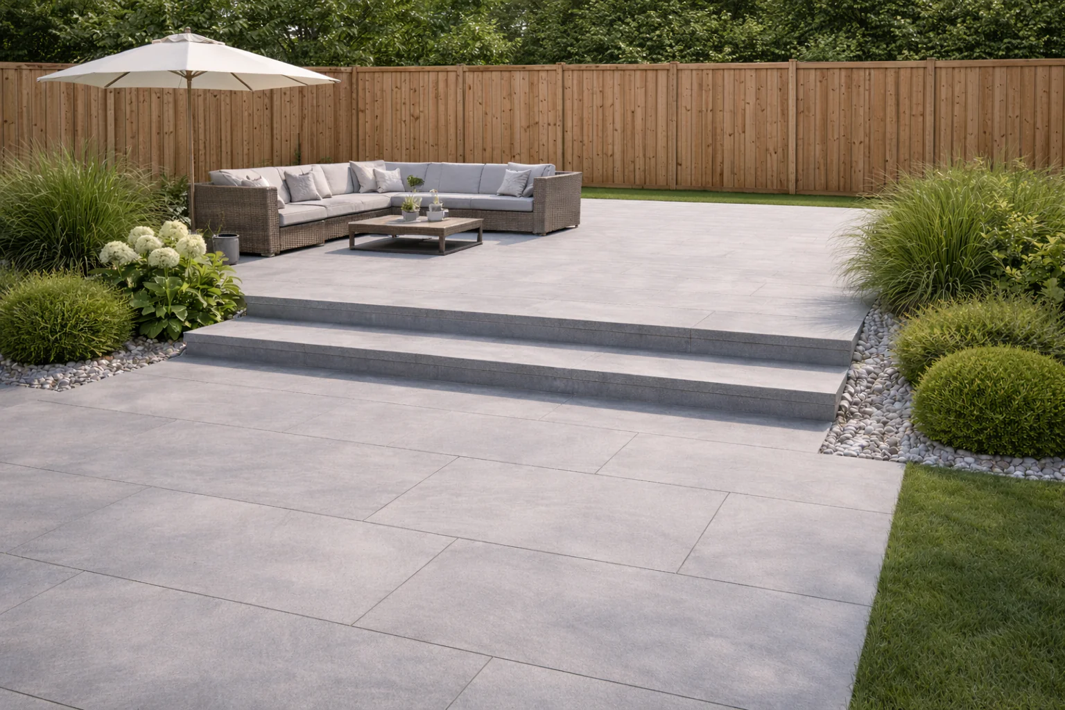 CLEARANCE Deep Blue Bullnose Steps 350x1000x20mm - Image 3