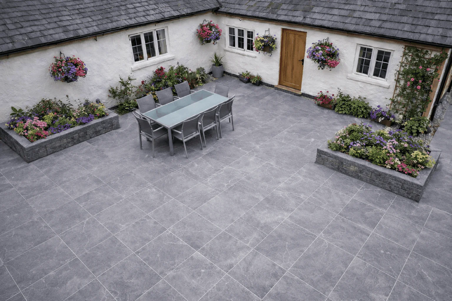 Grey Porcelain 600x900x20mm Grey (Eden Kandla Grey) - Image 3